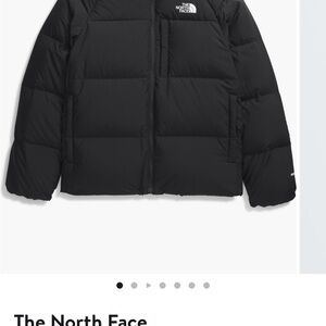 The North Face Black Boys Jacket, Size Large